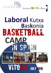 Basketball Camp Spain Laboral Kutxa Baskonia Brochure