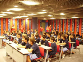 Camp de basket en Espagne