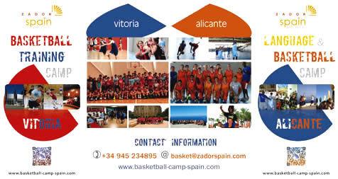 Basketball Camp Spain Laboral Kutxa Baskonia Brochure