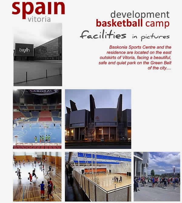 Basketball camp in Vitoria Facilities
