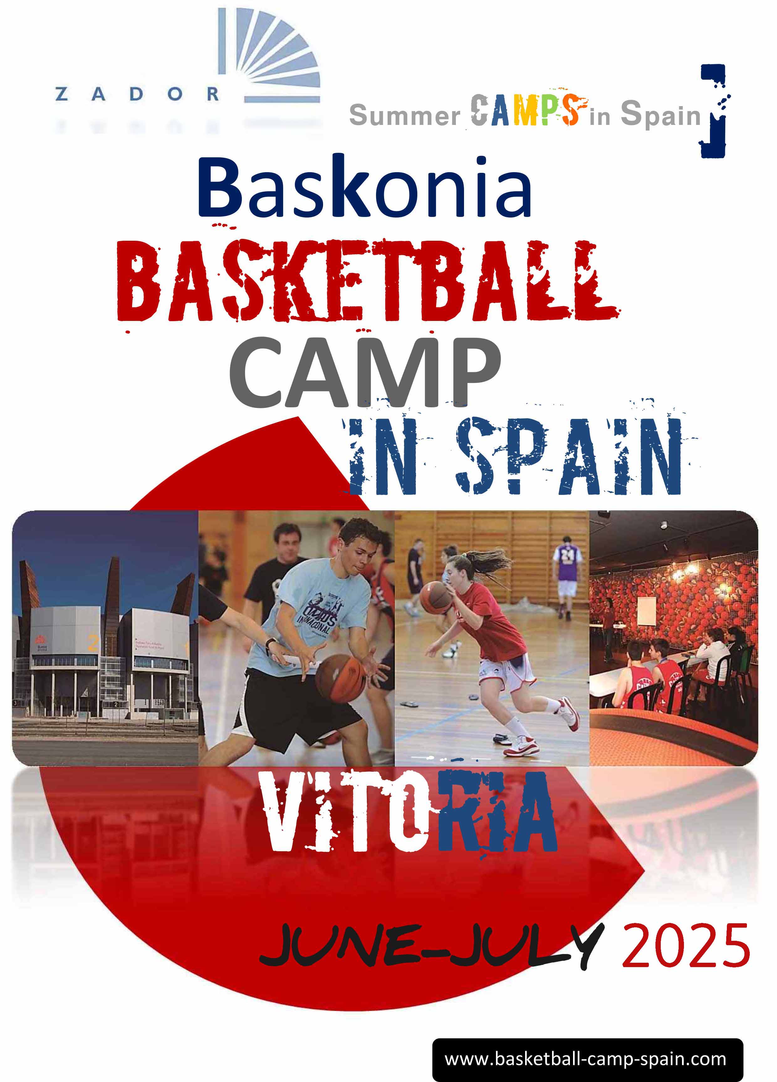 Basketball Camp Laboral Vitoria Spain