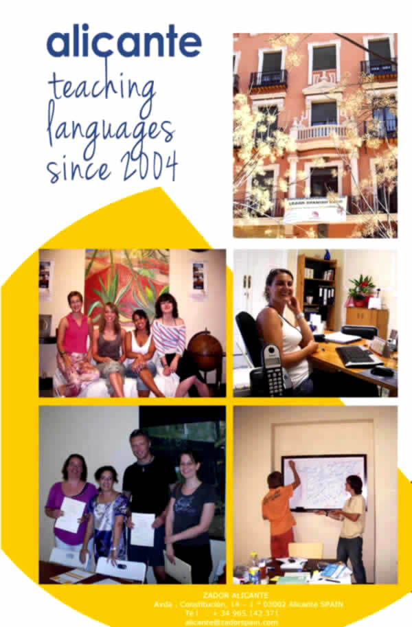 Zador language school in Alicante Spain