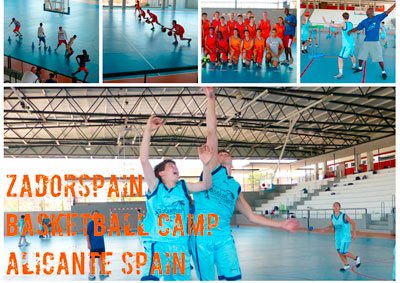 International basketball summer camp in Alicante
